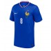 Camisa de time de futebol França Aurelien Tchouameni #8 Replicas 1º Equipamento Europeu 2024 Manga Curta